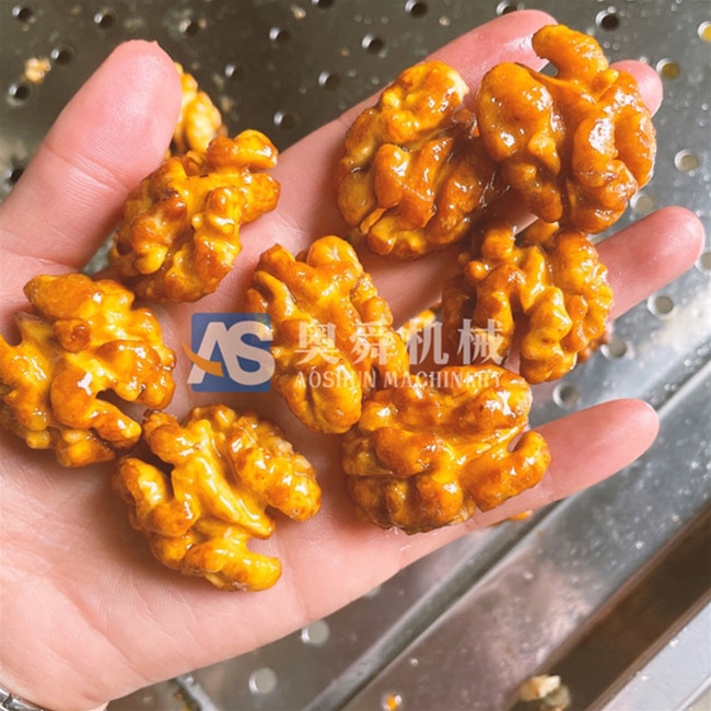 琥珀核桃设备 生产琥珀核桃仁加工设备 炒锅