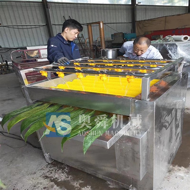 商用粽叶清洗机 直供水循环粽叶清洗机 自动化荷叶清洗设备